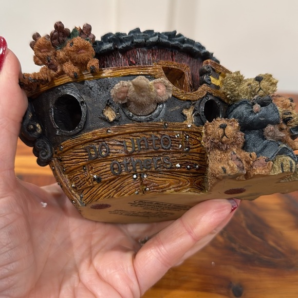 Boyds Bears & Friends "Noah & The Golden Rule" and "Jeremy as Noah Ark Builder" - Picture 5 of 11